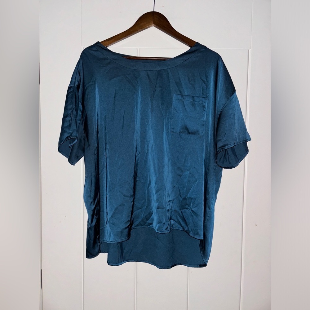 Ekouaer Satin Sleepshirt Nighttime Lightweight Fireside Women‎ XL
